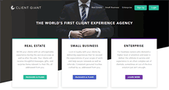 Desktop Screenshot of clientgiant.com